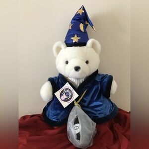 1999 Dayton Hudson Millennium Santa Bear Plush 24"  with Magic 8 Ball